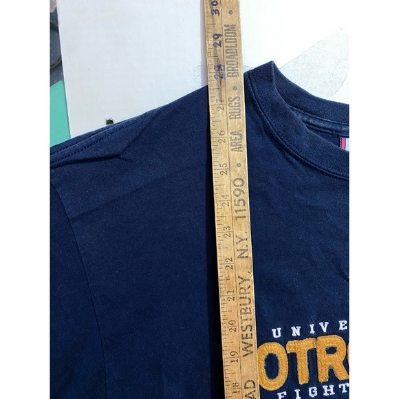 Vintage Notre Dame Shirt Adult Large College Football Blue - Picture 4 of 10